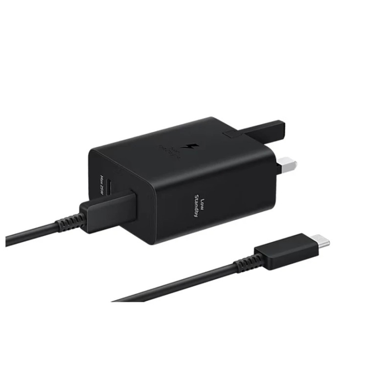 شارژر دیواری سامسونگ مدل T5020 با توان 50 وات ویتنام اصلی با گارانتی 18 ماهه